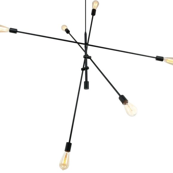 Pendant light 50''  Matte black / ZONE - Picture 4 of 5